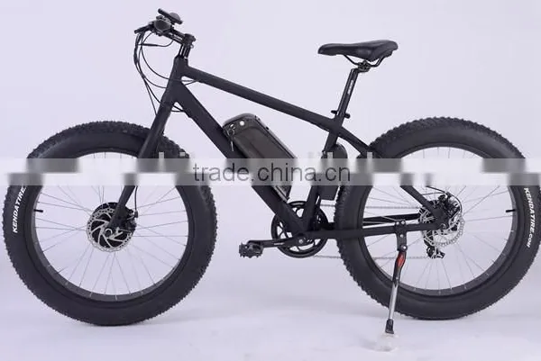 KENDA Tyre 26 4.0 Electric Bike on Beach Road photo-2