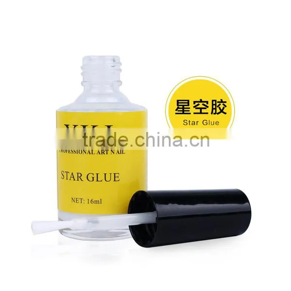 Pro Nail Art Glue for Foil Stickers Nail Transfer Tips Adhesive15ml Star Nails photo-3
