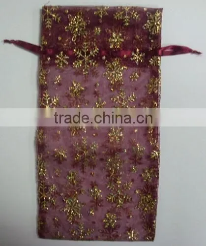 HOT SALE ! Black Velvet Wine Bottle Gift Packaging Bag Pouch photo-3