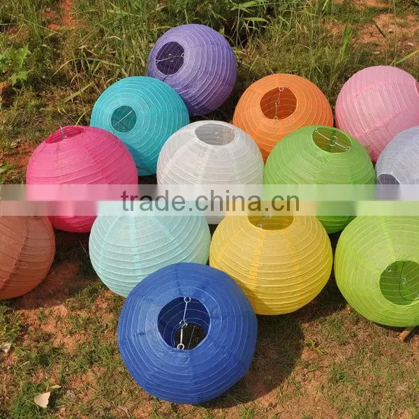 2016 Wholesale Cheap Paper Lanterns Chinese Round Lanterns Wedding Paper Lanterns