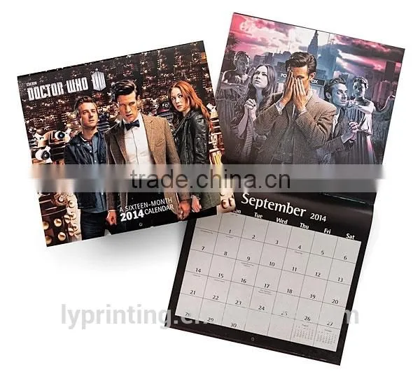 2016 Table Calendar, Desk Calendar, Calendar Planner Printing photo-2
