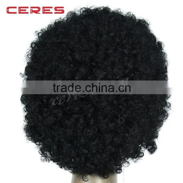 Short Kinky Curly Human Hair Wig, Low Price Curly Wig for Black Women In Stock photo-4