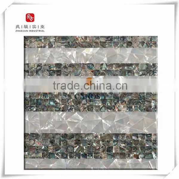 Paua Mother of Pearl Mosaic Tiles photo-2