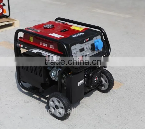5KW Mini Air Cooling Gasoline Power Electrical Start Generator photo-3