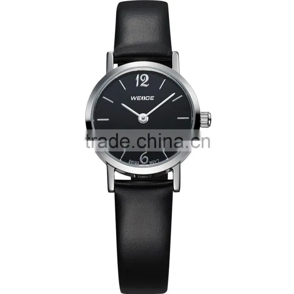 WEIDE 2015 Lady Vogue Leather Sapphire Crystal Watches Prices photo-5