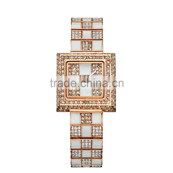 Kingsky KY068 Stylish Diamond Jewelry Fashion Wrist Watch Women photo-3