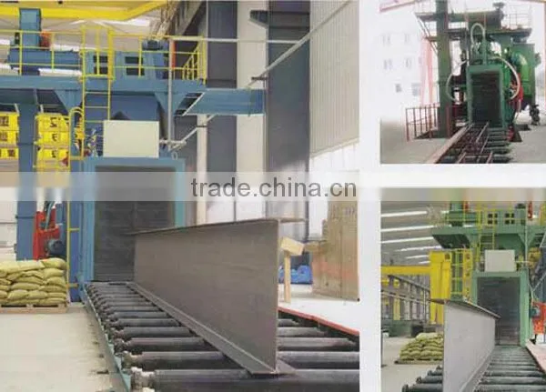 Roller Conveyor Steel Profile Shot Blasting Machines photo-2