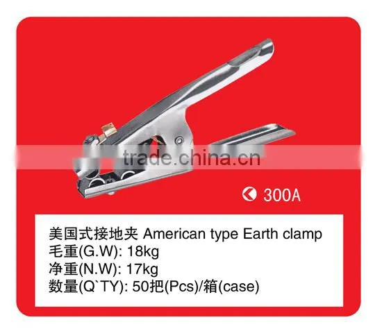 American Type 300A 500A Earth Clamp for Welding Machine
