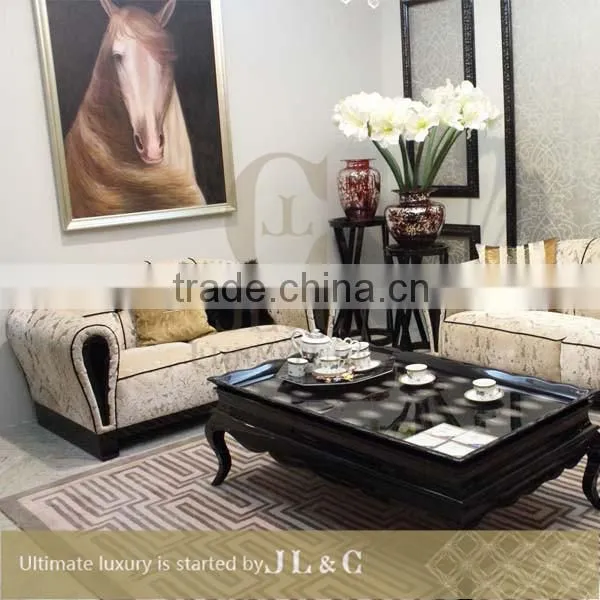 Luxury Living Room Fabric Sofa JS73-02 Sofa From China Supplier-JL&C Luxury Home Furniture photo-2
