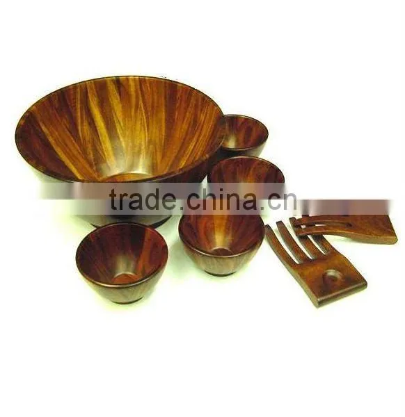 Wooden Salad Bowl Series