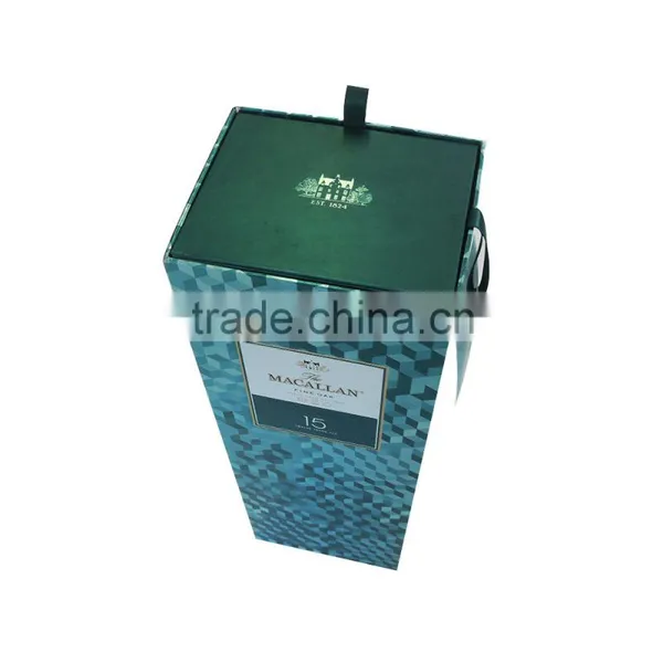 Hot Sale Luxry Customized Cardboard Wine Box Printing Service photo-2