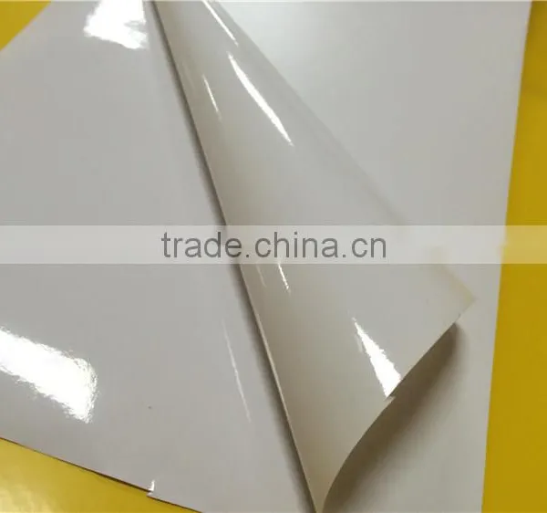 White/clear/colored Pvc Self Adhesive Foil for Label Film photo-3