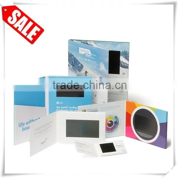 Lcd Screen Greeting Card, Adult hd Video Greeting Card, Promotion Message Greeting Card photo-4