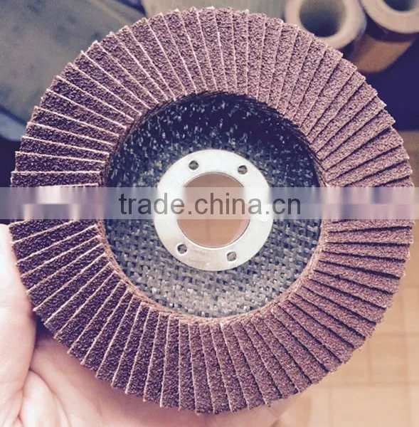 4" 4.5 " 5" 7" 9" Cheap Abrasive Flap Discs for Angle Grinder photo-3