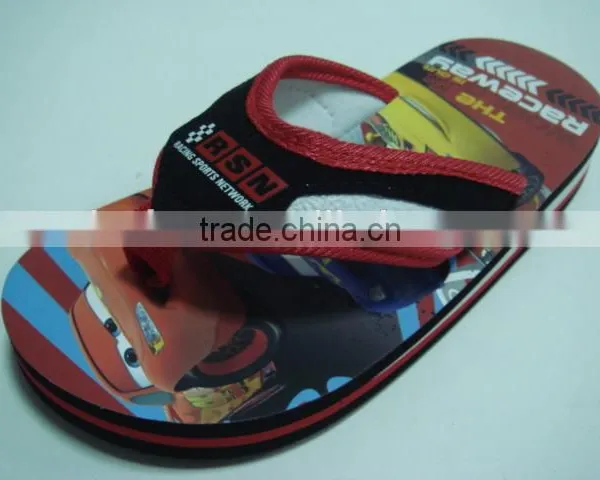 663 LOULUEN Popular Customized Cartoon Printed EVA Cute Kids Slipper photo-2