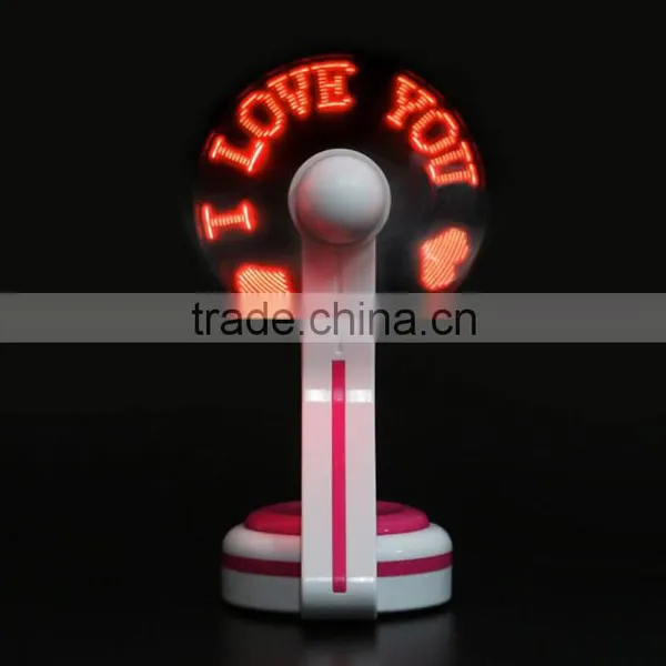 Smart Bluetooth LED Fan Programmable Message Pattern Soft PVC Fan Blade Retail Packing Android IOS APP photo-6