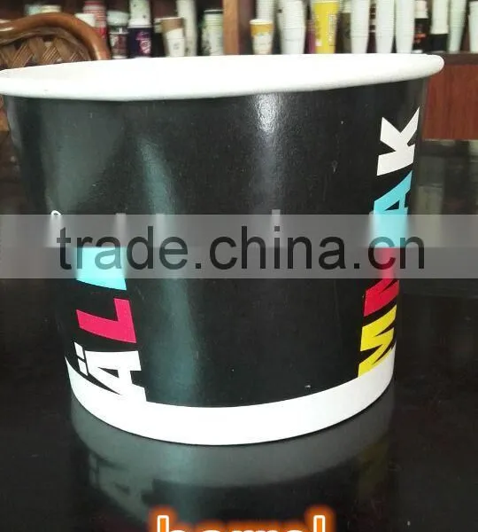 2016 Beautiful Frozen Cold Paper Ice Cream Bowls/Ice Cream Paper Cup/Frozen Yogurt Cup