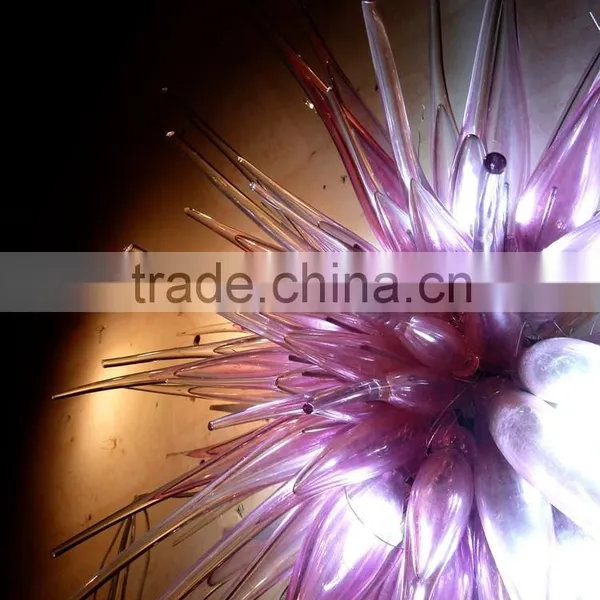 Hand Blown Glass Wall Decoration XO-20150702&Murano Glass Chandelier From Famous Chinese Glass Artist Mr Ou photo-5