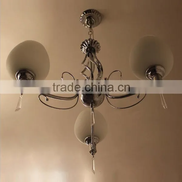 UL SAA CE Modern Colourful Chandeliers & Hanging Lights/ E27 Glass Pendant Lamp Ceiling Light MD-5114-3 photo-2