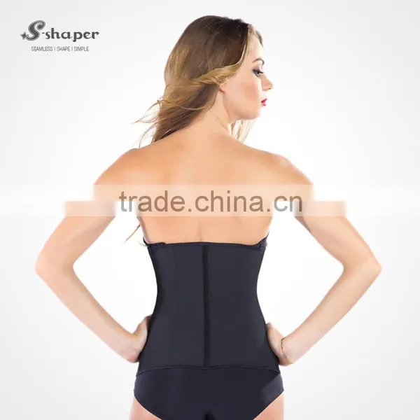 S-SHAPER Factory Price Faja Classic Latex Waist Cincher Waist Training 3 Hooks Sports Waistband Many Colors and Plus Size photo-3