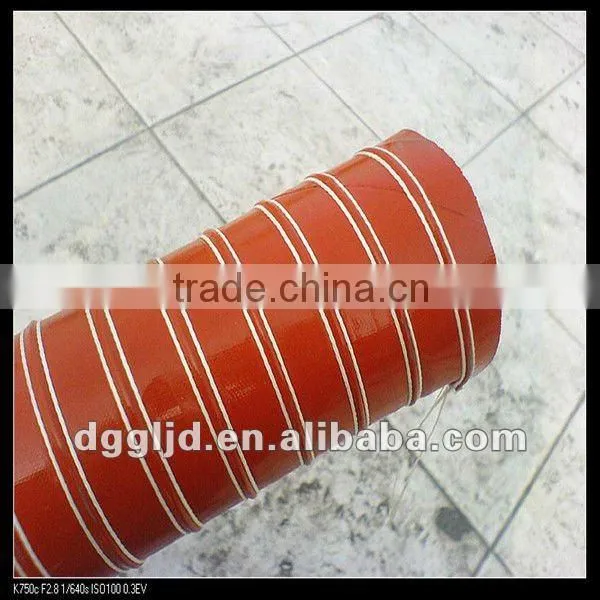 Heat temperature resistant vent duct