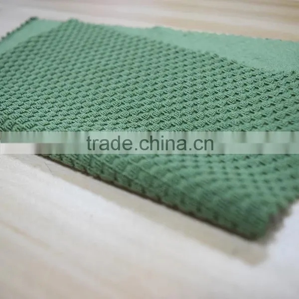 Popular Plain Color 96% Polyester 4% Spandex Small Square Fabric in Stock or Make -to-order Supplier photo-4