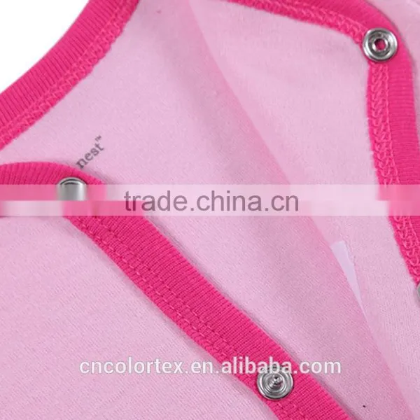China Factory Unisex 100% Cotton Spring and Autumn Long Sleeve Baby Romper photo-6