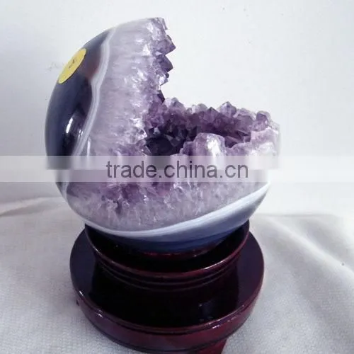 Amethyst Crystal Geodes for Decoration Usage photo-2