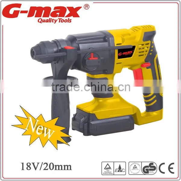 G-max New Arrival 18V Lithium Cordless Rotary Hammer Drill GT13071 photo-2