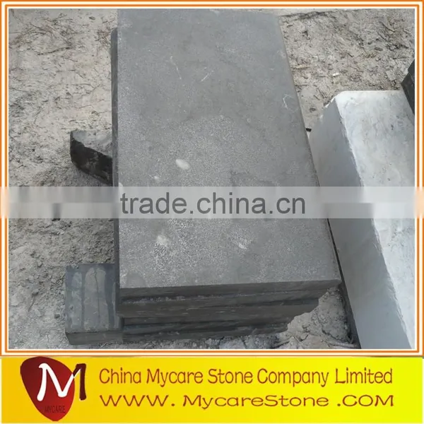 Garden Paver Flamed Blue Limestone photo-2