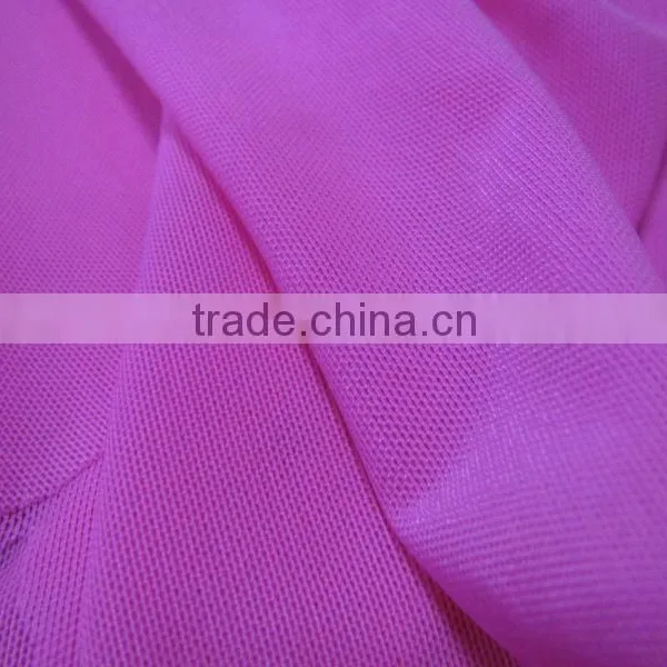 100% Polyester Mesh Fabric for Sportswear With Good Air Permeability