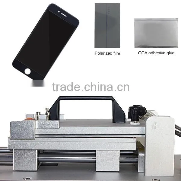 OCAmaster Universal 3 in 1 OCA Film Laminating Machine OM-F3 For LCD Refurbishing With Built-in Compressor & Vacuum Pump photo-5