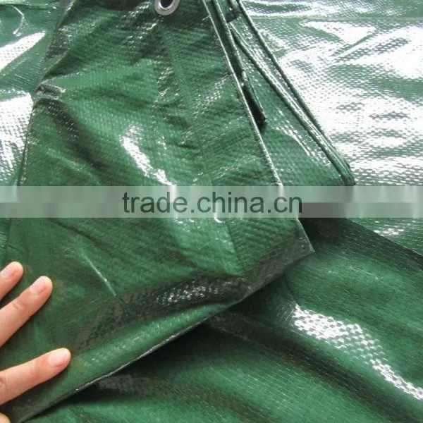 New Material 140gsm HDPE Plastic Tarpaulin Fabric Sheet With UV Treatment