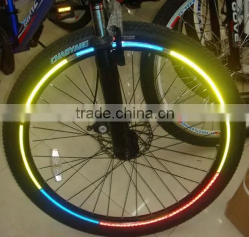 Motorcycle Bicycle Reflective Wheel Rim Sticker Tape 4 color