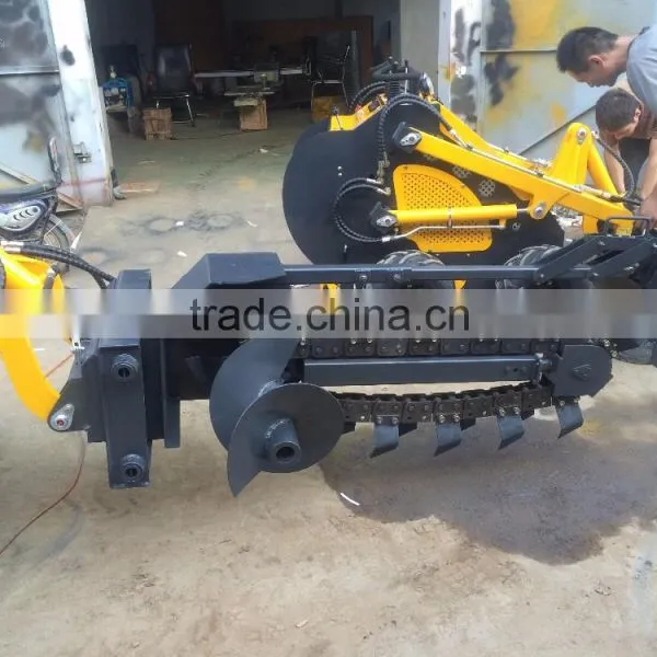 Mini Skid Steer Loader/mini Attachment Trencher/mini Skid Loader Trencher photo-2