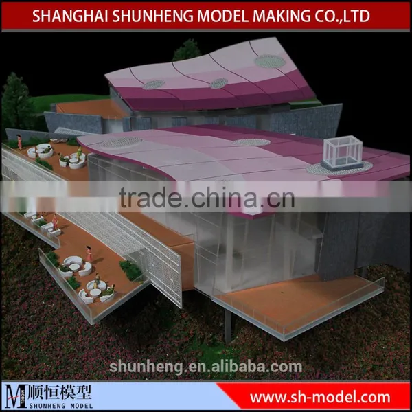 3D Rendering Architectural Scale Model for Real Estate Exhibition photo-2