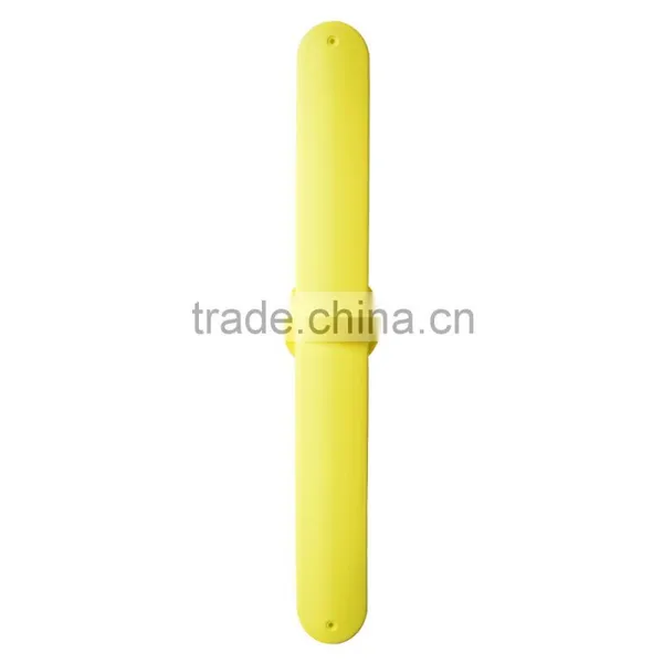 Custom Promotional Emoji Charm Silicone Slap Bracelets photo-4