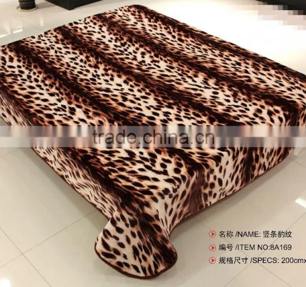 Manufactory Walmart China Home Textile China Supplier Zebra Blanket photo-3