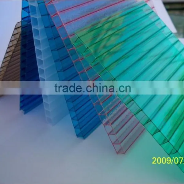 Twin-wall Transparent Polycarbonate Hollow Panel photo-2