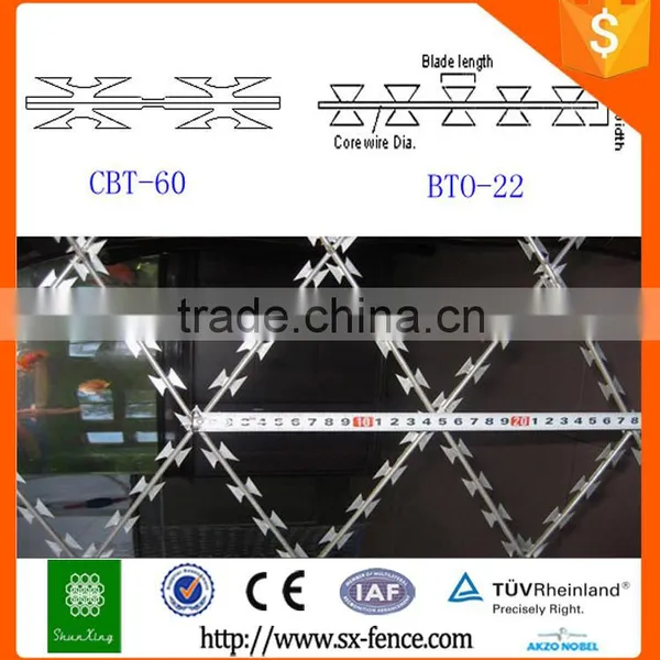 High Quantity Hot Dipped Galvanized Razor Barbed Wire photo-5