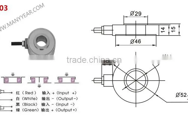 Axle Load Sensor, Axis Load Cell photo-2