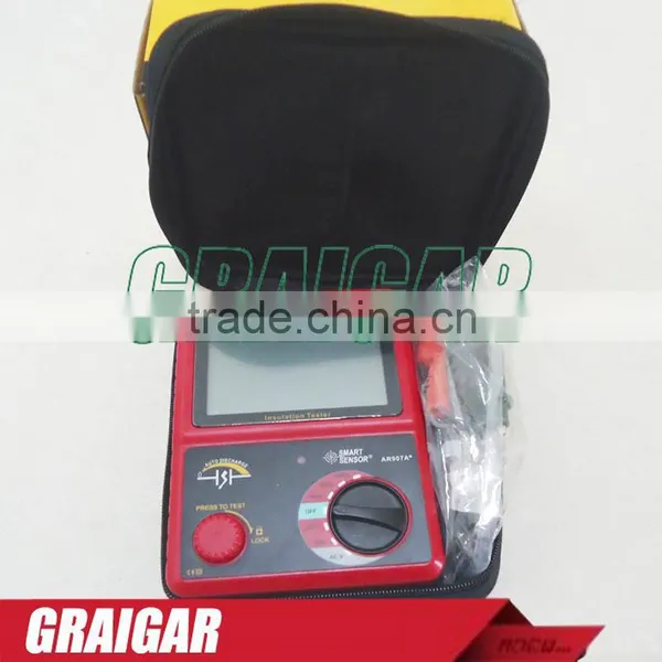 Smart Sensor AR907A+ 100-2500V Digital Insulation Meter Tester Megger MegOhm !!NEW!! AC / DC Voltage Tester photo-5