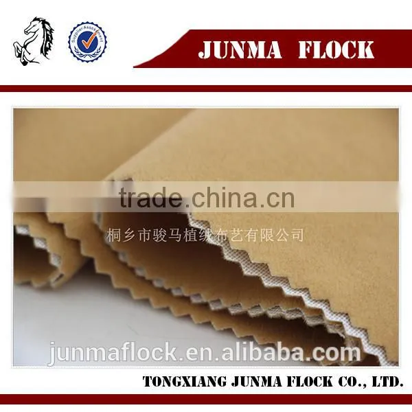 Flocking Fabric for Sofa /Flocked Vietnam Textile Velvet Upholstery Fabrics photo-6