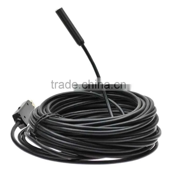 7mm Lens Borescope USB Tube Snake Scope Inspection Camera With 6 LED ,Waterproof Endoscope