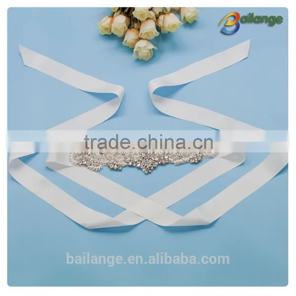 2016 High Quality Handmade New Design Rhinestone Sash Belt photo-3