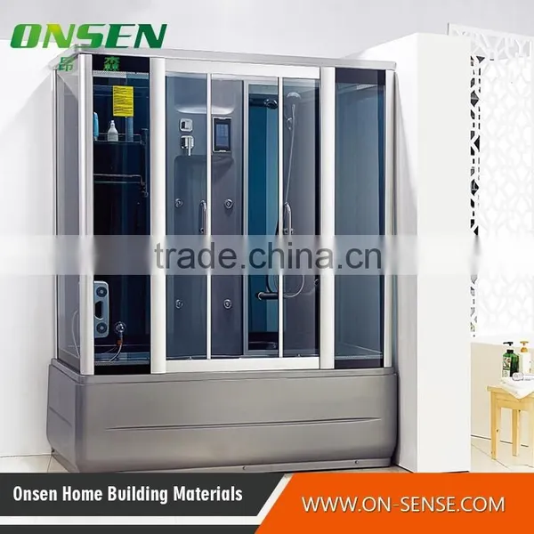 Large Rectangle Shower Cabin With Steam and Massage photo-3