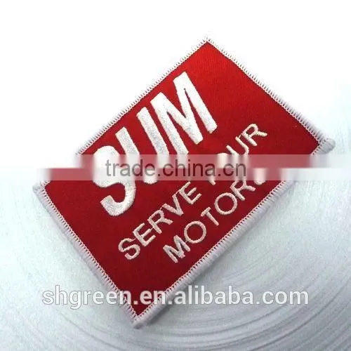 Lady Garment Velvet Embroidery Logo Patch photo-5
