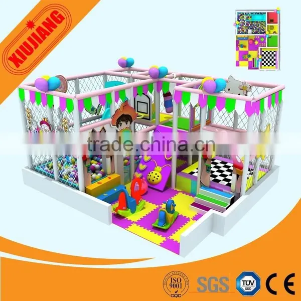 Top Quality Plastic Commercial Indoor Playground Product For Toddler. photo-2
