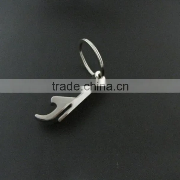 Wholesale Popular Cheap Custom Eco-friendly Bulk Silver Bottle Opener Keychain photo-2