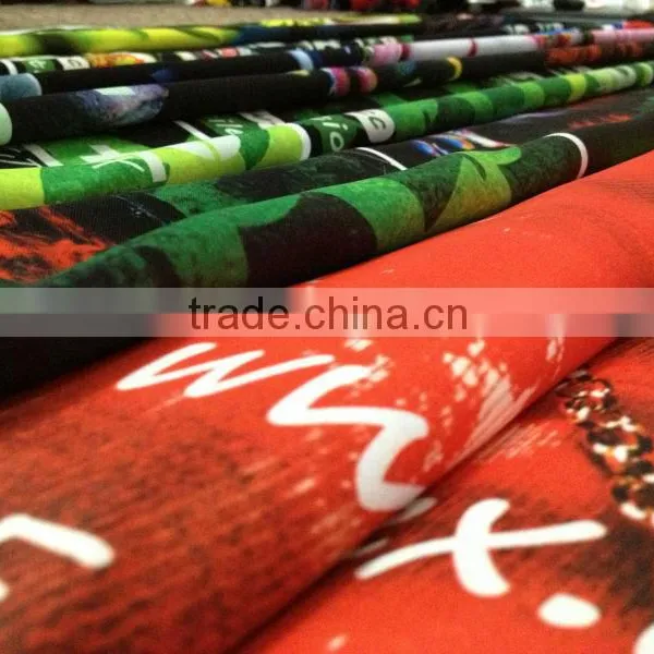 145 GSM 100% Polyester 320cm Width Peacock Printing Fabric for Lamp Cloth